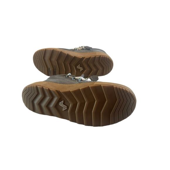 Forsake Lucie Slip gray leather slip on chukka boots 6.5 - Picture 5 of 6